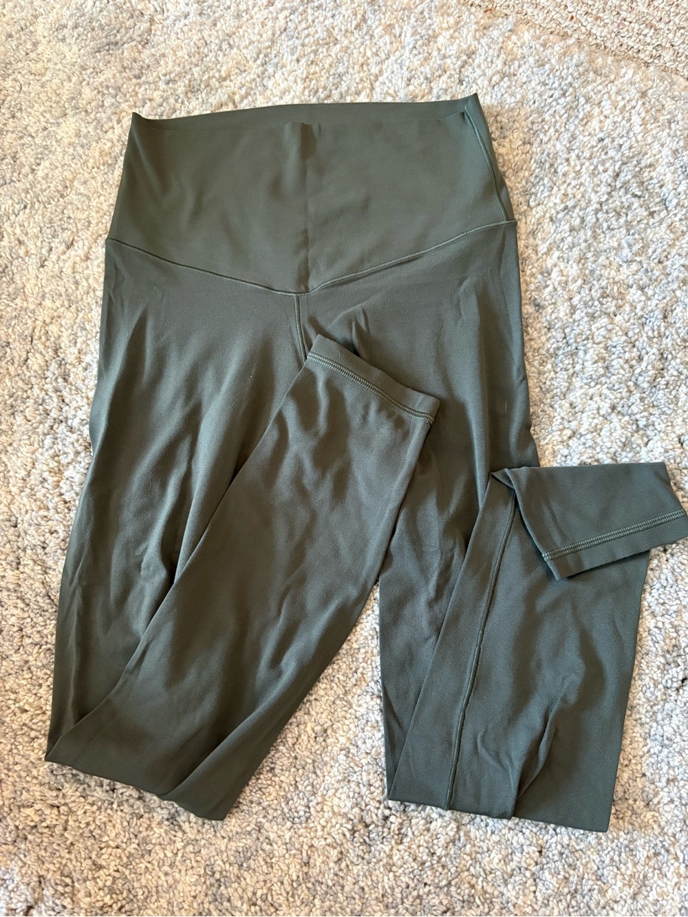 aerie High-Rise Olive Green Leggings